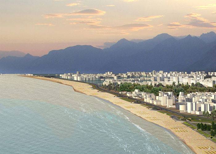 Konyaaltı Sahili Mimari ve Kıyı Düzenlemesi Fikir Projesi Yarışması