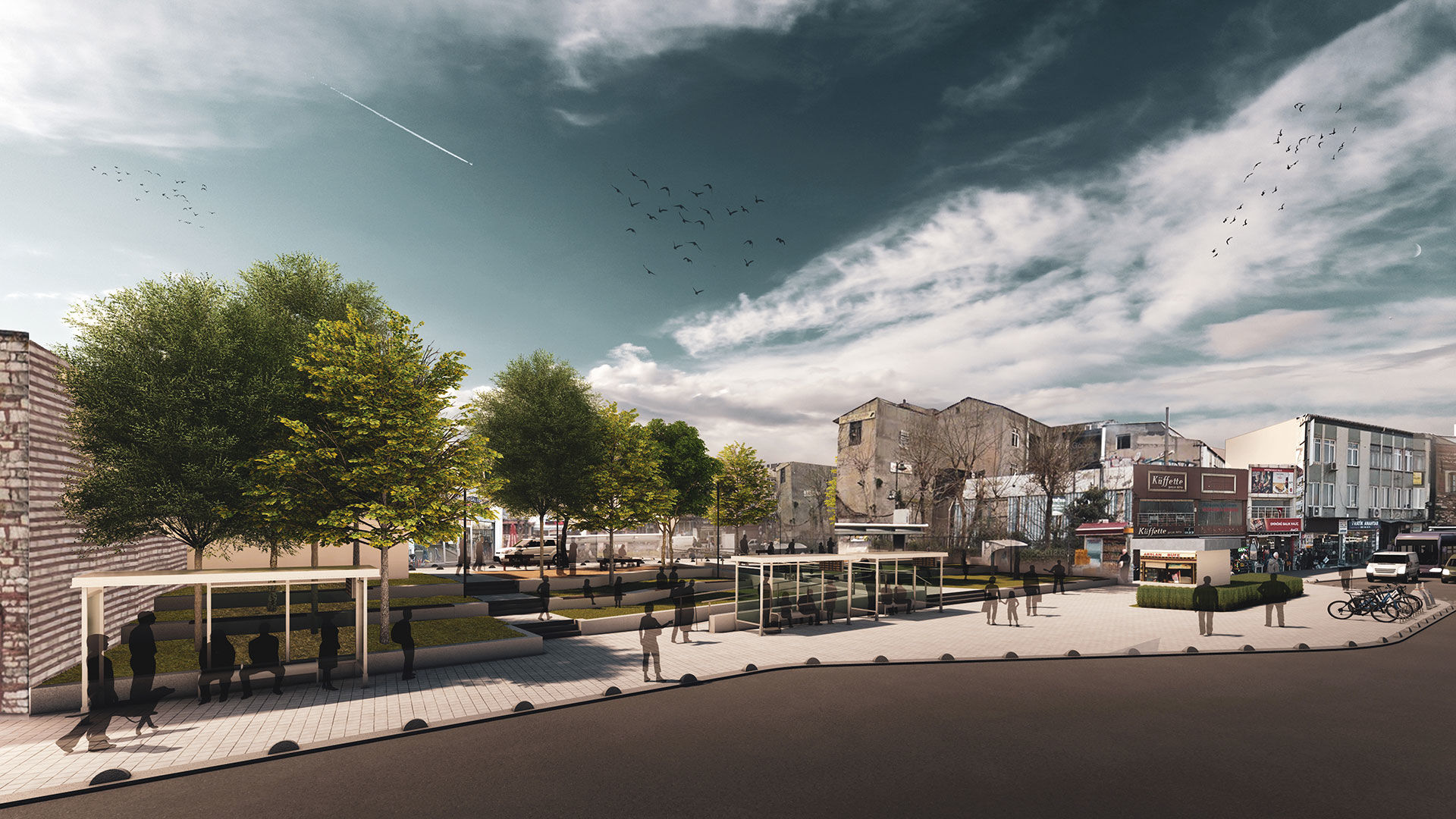 Tarihi Süleymaniye Camii Çevresi