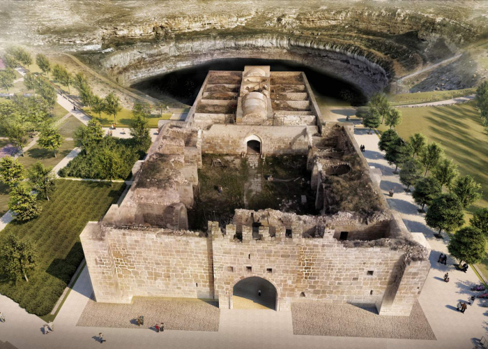 Obruk Han Peyzaj Restorasyonu