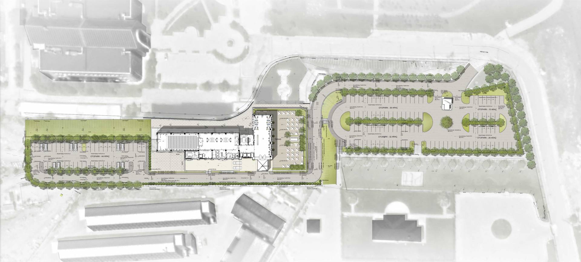 Ahlatlıbel Eğitim Binası Çevresi