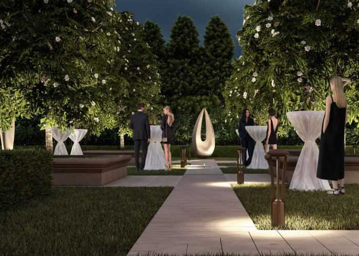 Sheraton Hotel – Backyard Landscape Implementation Project