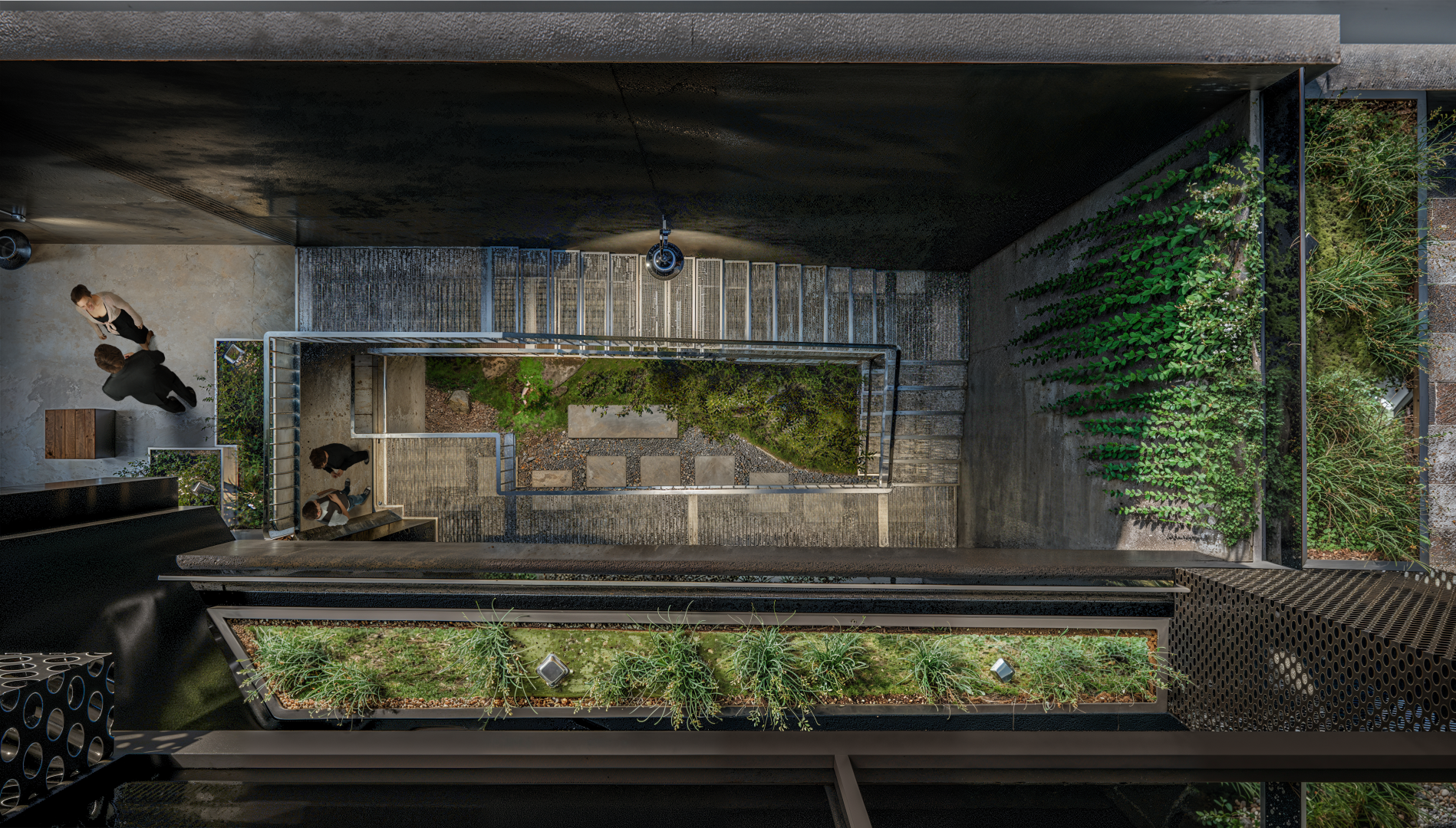 Yıldızlar Merkez Ofis Binası Peyzaj Tasarımı: Çevre, Arka Bahçe ve Teras Alanları