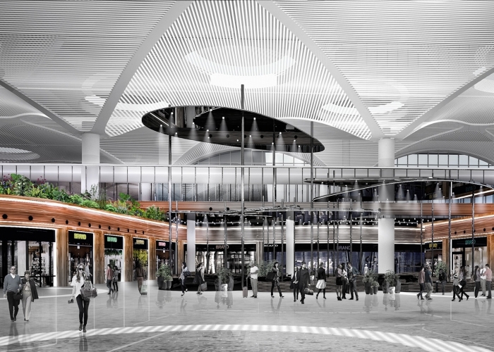 İstanbul Havalimanı Ticaret Bölgesi Peyzaj Konsept Projesi