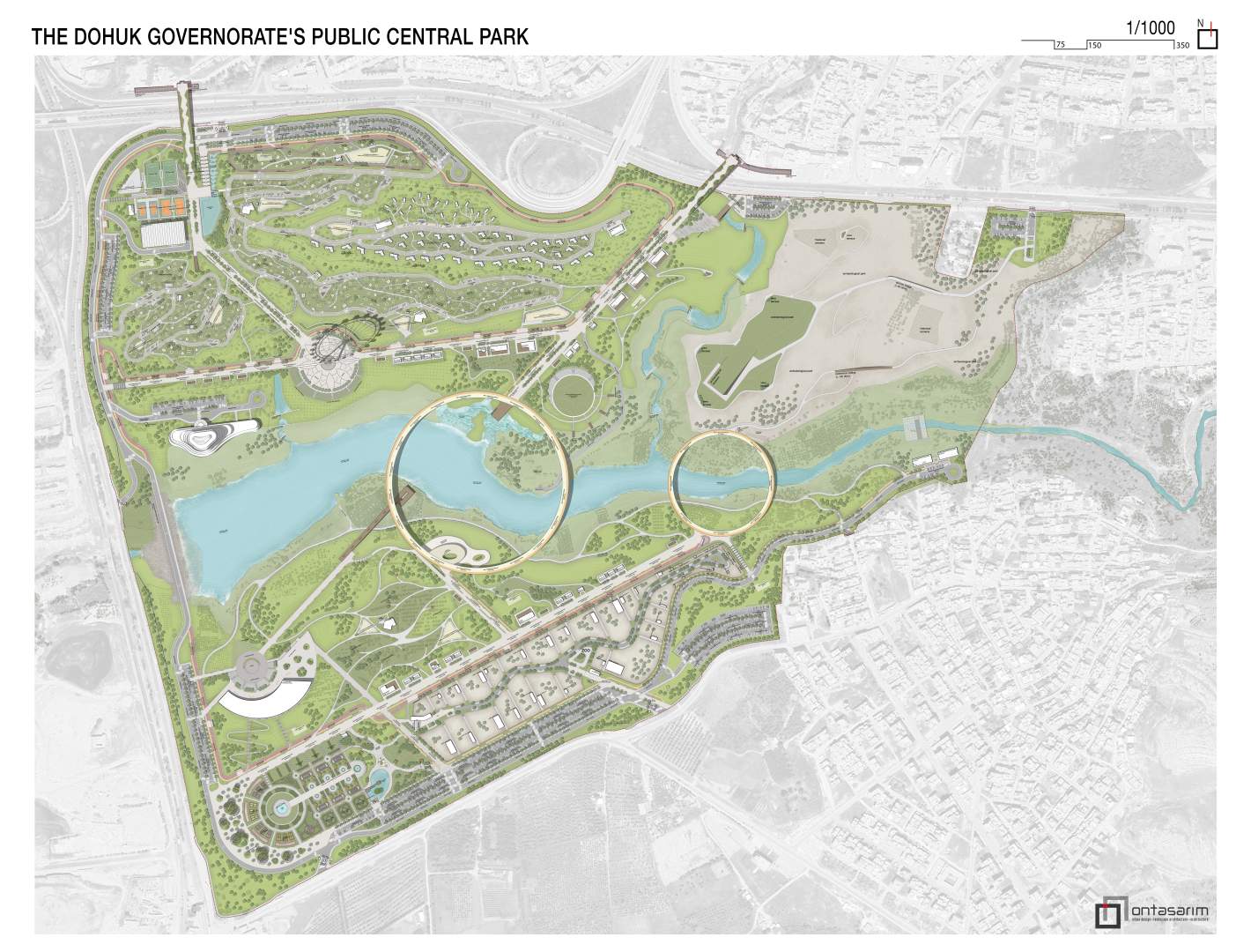 Duhok Valiliği Merkez Parkı