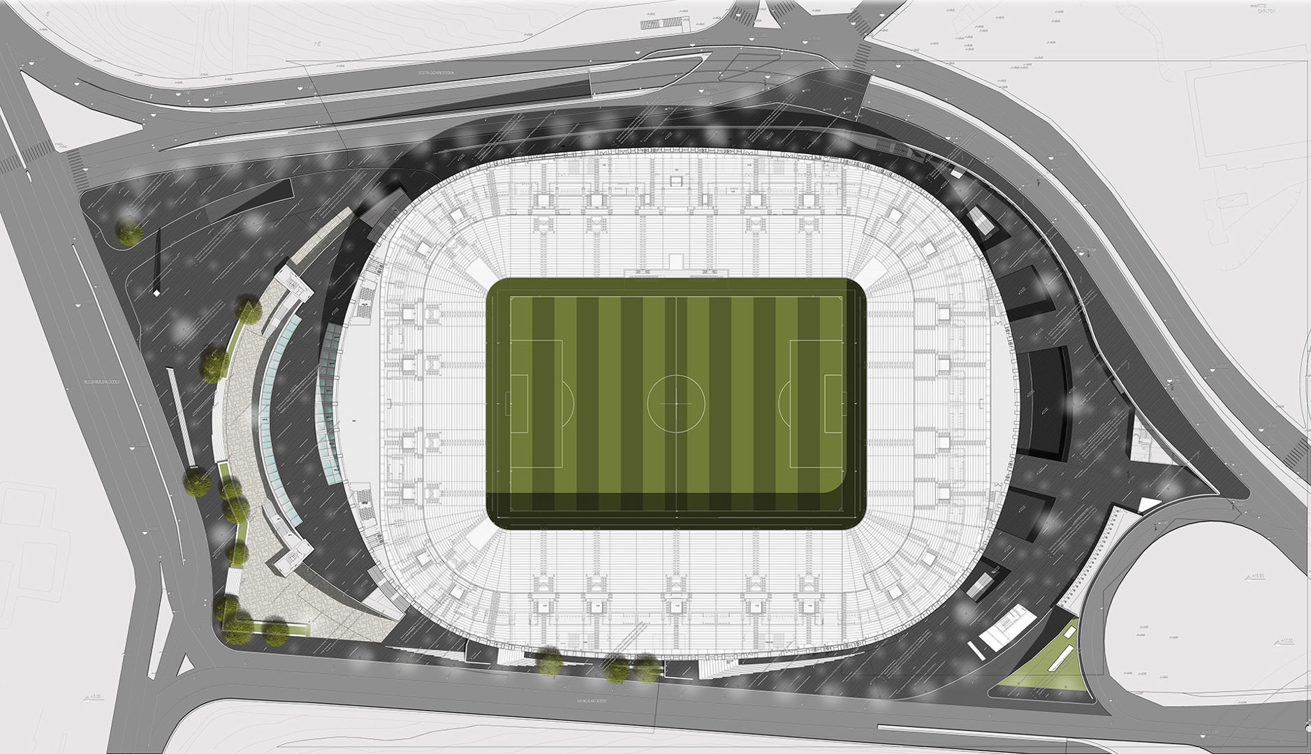 BJK Vodafone Park, İnönü Sports Complex