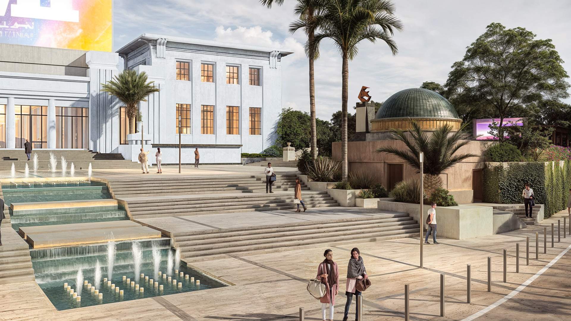 Mostaganem Belediye Meydanı