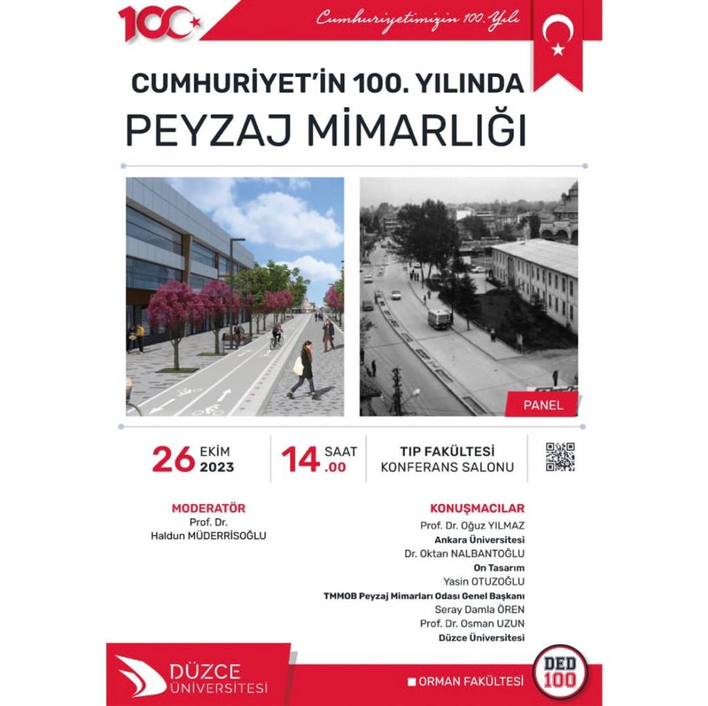 Cumhuriyet'in 100. Yılında Peyzaj Mimarlığı